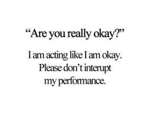 acting like ok